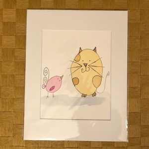 Original watercolor painting